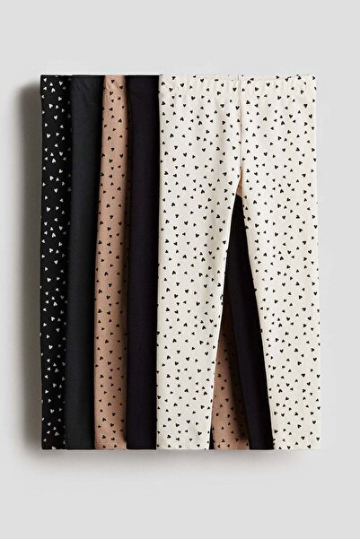 H&M مجموعة من 5 سراويل قطنية