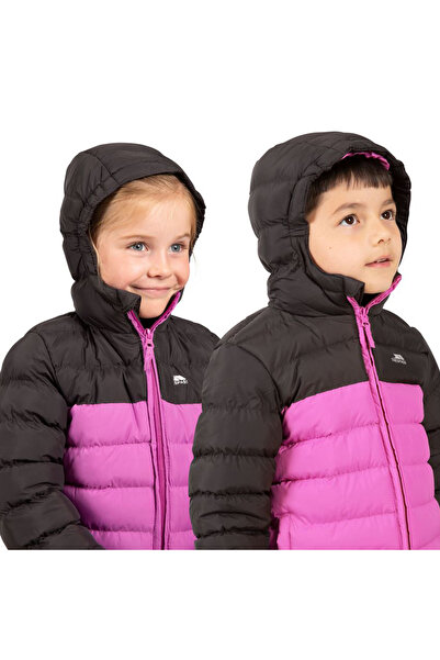 Trespass Oskar - Παιδικό μπουφάν με επένδυση, ροζ, για εξωτερικούς χώρους, unisex, ΠΑΙΔΙΚΟ ΜΠΟΥΦΑΝ ΕΞΩΤΕΡΙΚΟΥ ΧΩΡΟΥ UNISEX