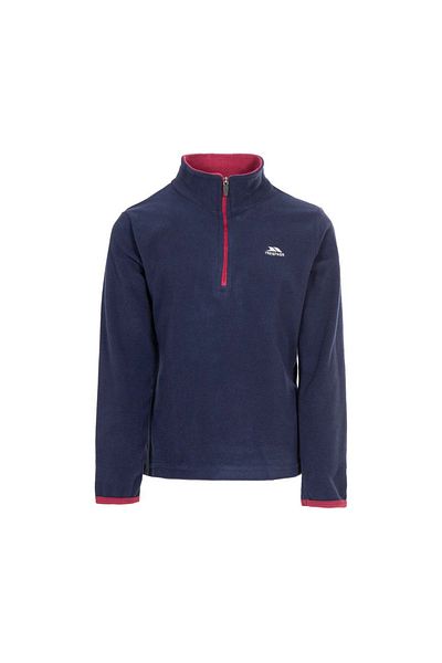Trespass Sybil-Female Microfleece At100 Girl's Blue Fleece Girl's Fleece Fcflmfm20001