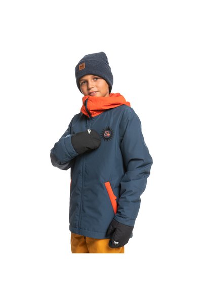 Quiksilver In The Hood Youth Unisex Çocuk Snowboard Ceketi UNISEX ÇOCUK SNOWBOARD CEKETİ