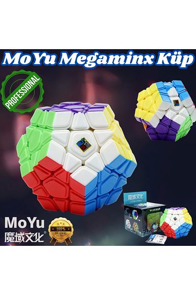 Doğan Oyuncak Dünyası Original Moyu Meilong Megaminx Cube - Moyu Speed Cube - Moyu Megaminx Brain Cube - Brain Cube - Rubik K