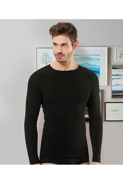 Ecenaz Beruflic Long Sleeve Slim Men's Thermal Top 602-2