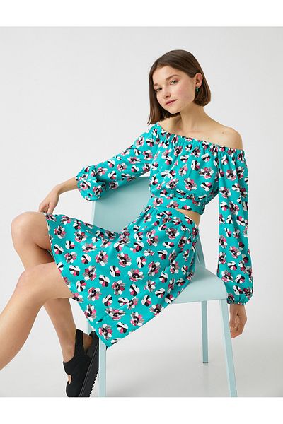 Koton Μίνι φόρεμα Off Shoulder