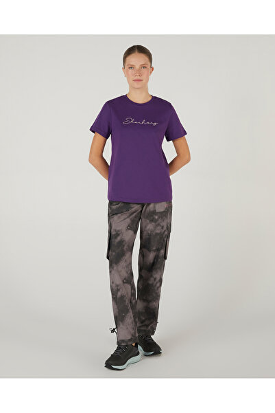 SKECHERS W Micro Collection Regular Sweatpant Kadın Siyah Eşofman Altı S242122-001