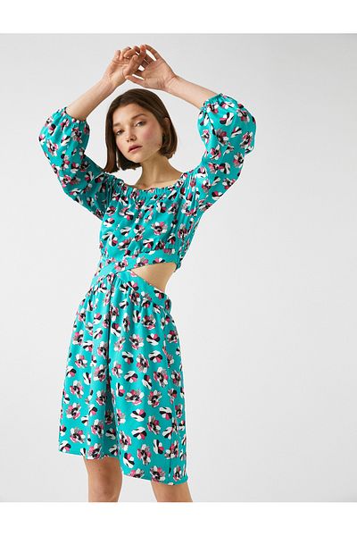 Koton Μίνι φόρεμα Off Shoulder
