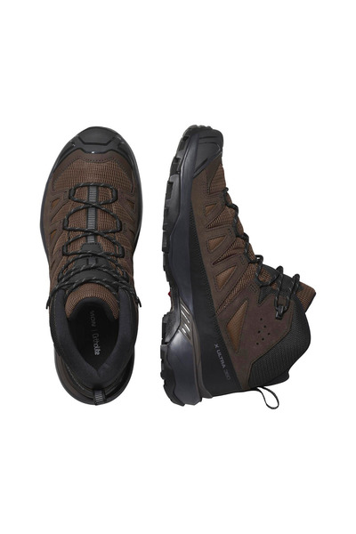 Salomon X ULTRA 360 LEATHER MID GORE-TEX Erkek Outdoor Botu Dark Earth L47570900