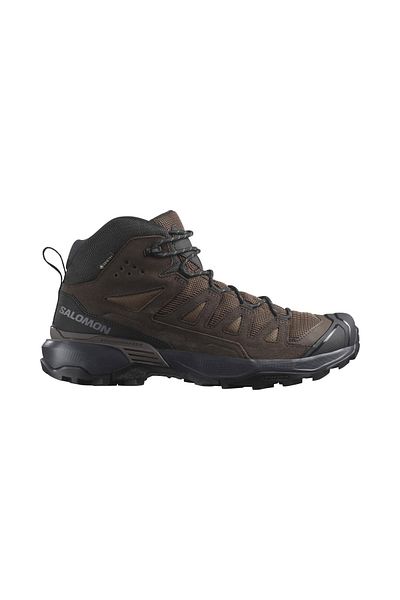 Salomon Cizme de exterior pentru bărbați X Ultra 360 din piele Mid Gore-Tex - maro închis