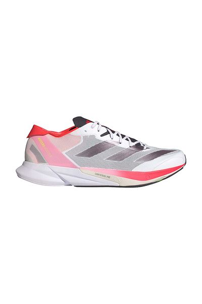 adidas Adizero Adios 8 Men's White Road Running Shoes Men's Road Running Shoes Id3630