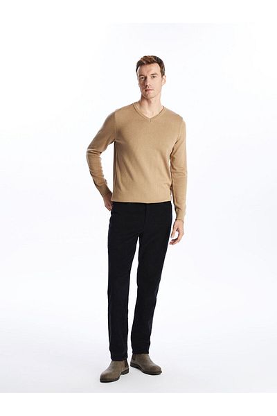 LC Waikiki Lcwaikiki Basic Standard Fit Velvet Men's Chino Pants