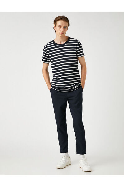 Koton Slim Fit Basic Chino Trousers