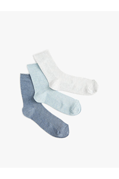 Koton 3-Piece Basic Socks Set - Multicolored