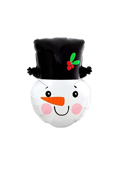 parti hediye sepeti متجر الحفلات الصغيرة بالون رأس رجل الثلج للعام الجديد
