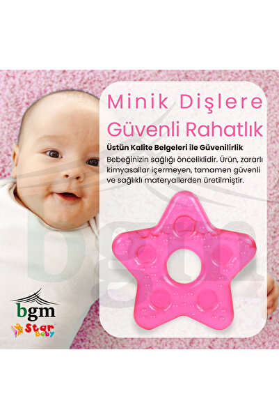 bgm Sulu Diş Kaşıyıcı Diş Kaşıma Oyuncağı BPA İçermez