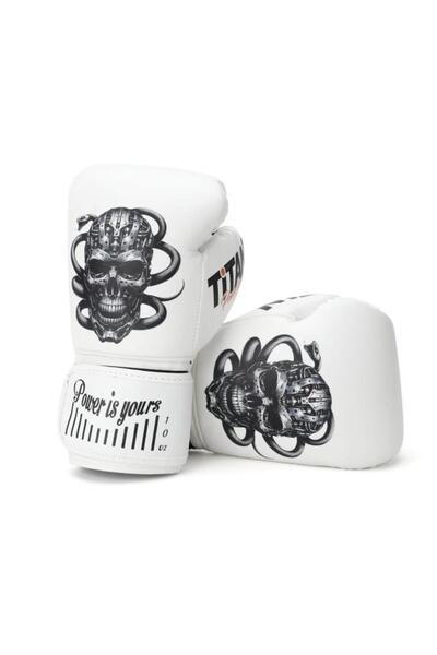 Titan Sport TİTAN SPORT BEYAZ YILANLI ROBOT KURUKAFA DESENLİ FGR MODEL-2 BOKS...