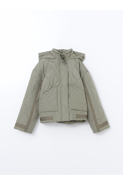 LC Waikiki Lcwk Hooded Quilted Girl's Coat