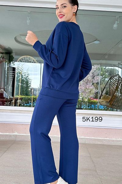 İnce Topuk Modal Lawn Suit 5K199