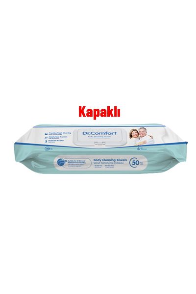 Dr.Comfort Dr Comfort 50 Pack Body Cleansing Towels - with Cover