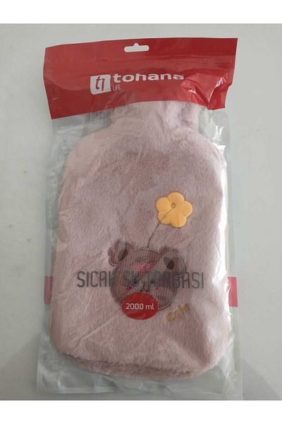 Tohana Washable Plush Covered Hot Water Bag 2 Lt