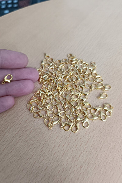 MGA DOĞAL TAŞ Clipuri pentru bijuterii Gold 502 Parrot - 50 bucăți cârlige de...