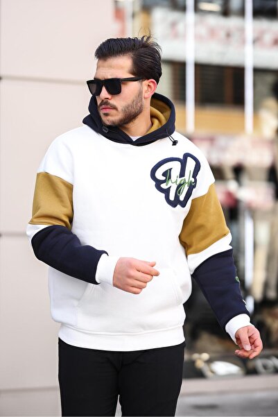 Miron High Nakışlı Sweatshirt Oversize-2315