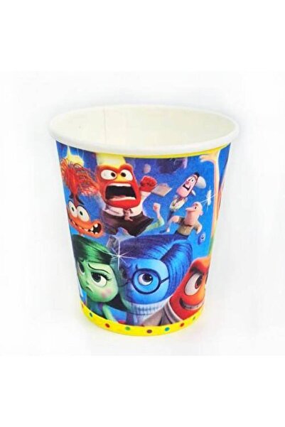 Parti Dükkanım Ters Yüz (Inside Out) Karton Bardak 8 Adet