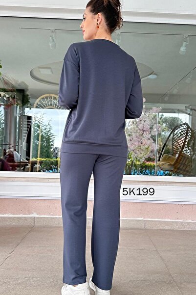 İnce Topuk Modal Lawn Suit 5K199