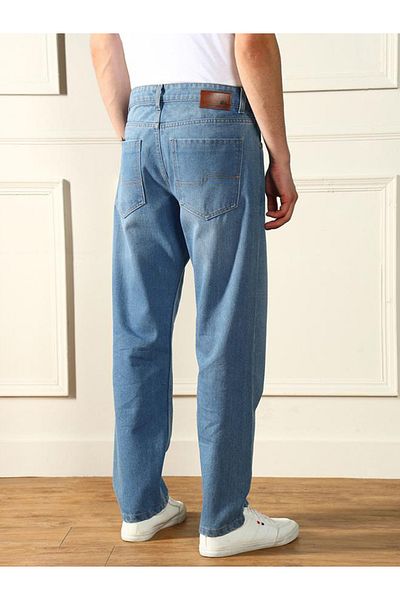 Dennis Lingo By Styli Mid Rise Relaxed Fit Clean Look Jeans