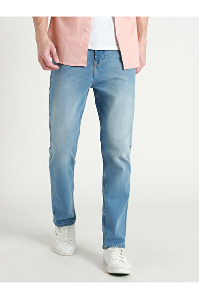 Dennis Lingo By Styli Mid Rise Straight Fit Stretchable Jeans