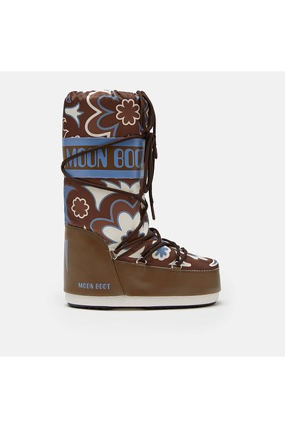 MOON BOOT أحذية نسائية / بنات (ثلج) 80D1402940-MH07 Moon Boot Icon زهرة بني / رمادي فيل
