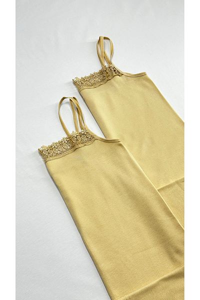 Lunamiratto Economical 2 Pack for Woman - Cotton and Lycra Suspender Tank Top