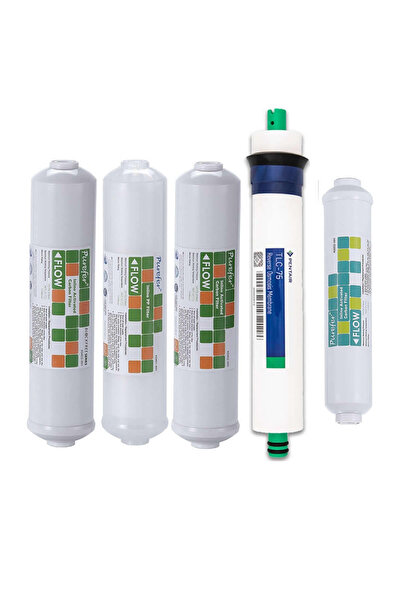 Aquames Purefer Su Arıtma Filtresi 5 Aşamalı Pentair Membranlı USA Set