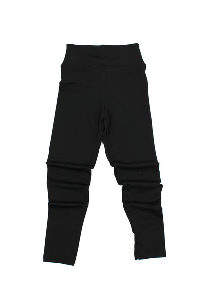 Breeze Kız Çocuk  İçi Şrsonlu Düz Siyah Tayt