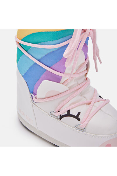 MOON BOOT Жіночі / Дівчачі черевики (сніг) 80D3400270-AV20 Moon Boot Icon Unicorn White/Multicolor (27-34)