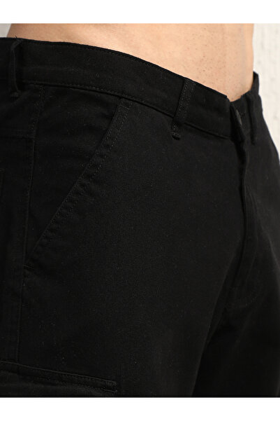 Hubberholme By Styli Straight Leg Mid Rise Cargo Pants