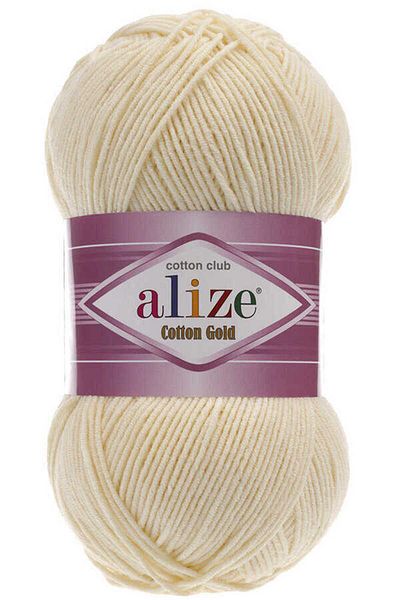 Alize ALİZE COTTON GOLD -01 CREAM - PACHET DE 5 CITATE