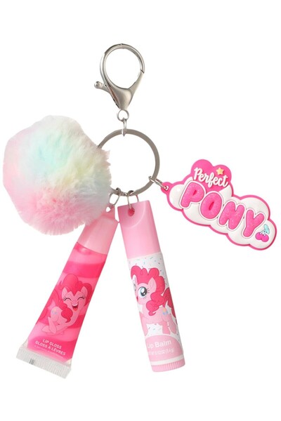 Miniso My Little Pony Lisanslı Ponpon Anahtarlıklı Dudak Bakım Seti
