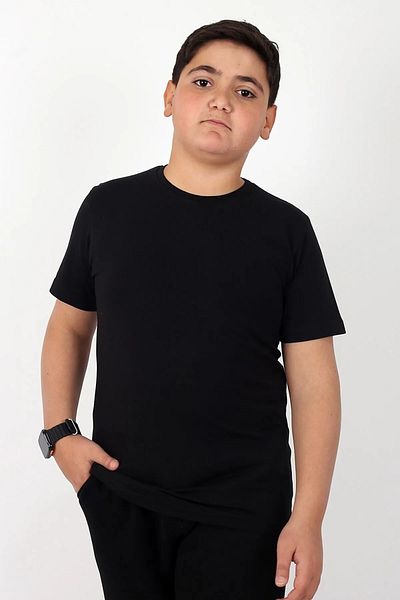 Çiggo Kids Tricou pentru copii unisex cu mânecă scurtă din bumbac de bază