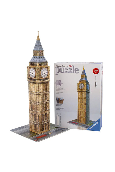 RAVENSBURGER Big Ben Saat Kulesi 216 Parça 3D Puzzle ( 41 Cm yükseklik )