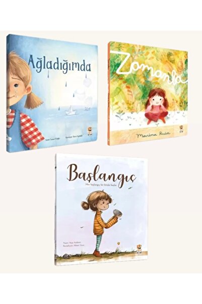 Sincap Kitap AĞLADIĞIMDA - ZAMANLA -BAŞLANGIÇ ÜÇLÜ SET