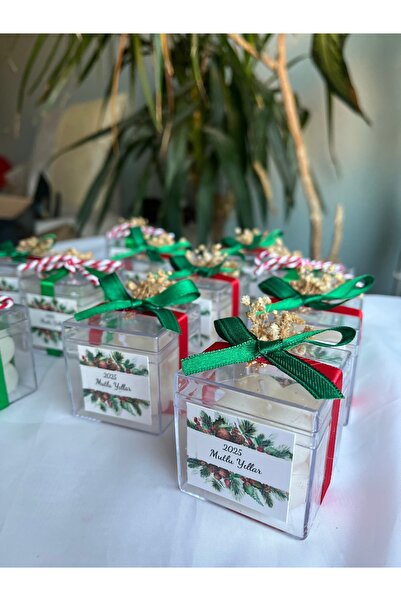 Febecandle Yılbaşı Bubble Mum 5 Adet Hediyelik