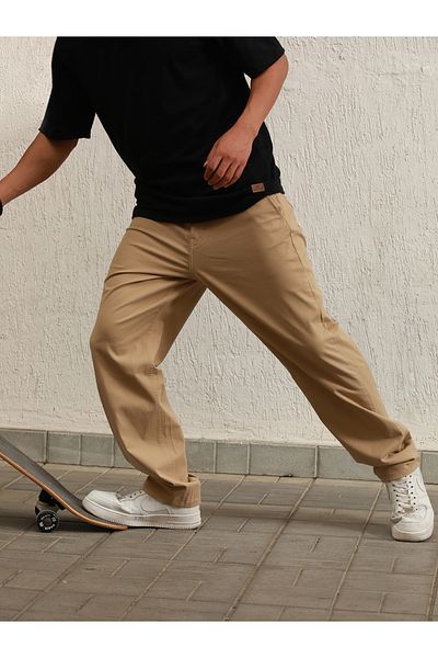 Hubberholme By Styli Relaxed Fit Pants with Pockets