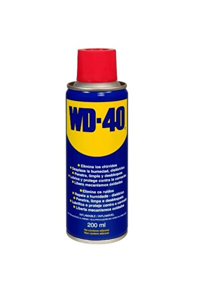 WD-40 Çok Amaçlı Temizleyici Ve Yağlayıcı Sprey - 200 ml | Pas Sökücü Ve Koruyucu