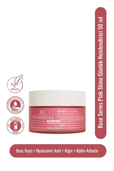 Harrem Rose Series Pink Shine - 50 ML Daily Moisturizer