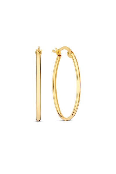 Beloro Jewels La Rinascente Ornella Creolen aus 9 Karat Gold, Bo360101