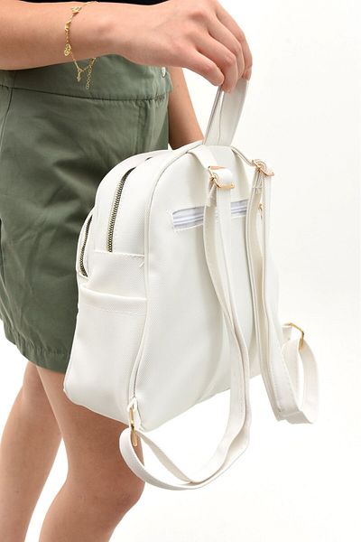 MEGA Multi-Compartment Medium Size Lakos Leather Backpocket Stainless Accessory Waterproof Women's Backpack