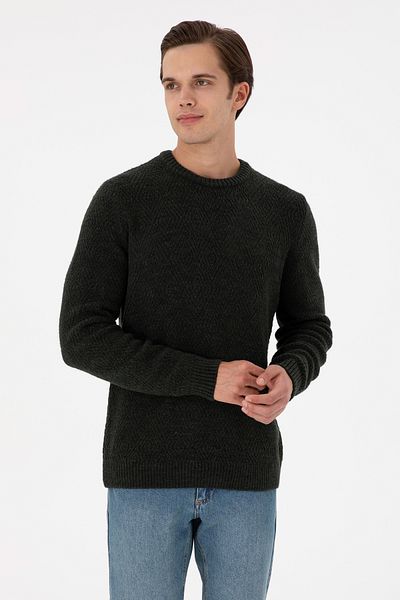 U.S. Polo Assn. Men's Dark Green Sweater 50297049 -Vr079