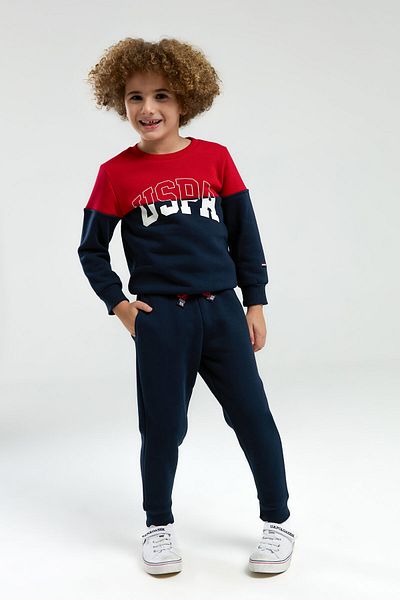 U.S. Polo Assn. Σετ ανδρική φόρμα σερβιτόρου Navy Blue