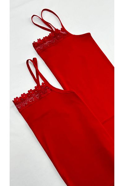 Lunamiratto Economical 2-Pack - Women's Cotton and Lycra Sling Tank Top