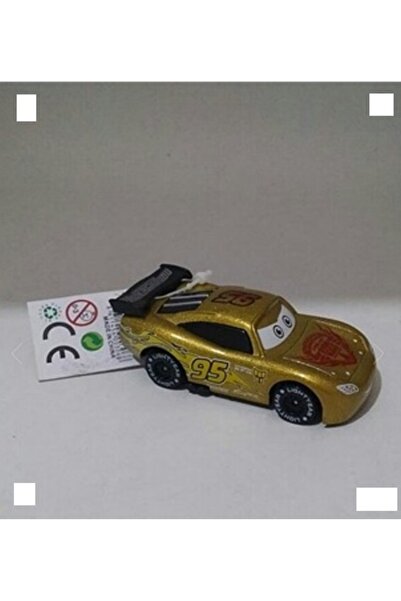 Online 1 Adet Pasifik Toys Cars Şimşek Mcqueen Metalik Sarı Mini Metal Araba ...
