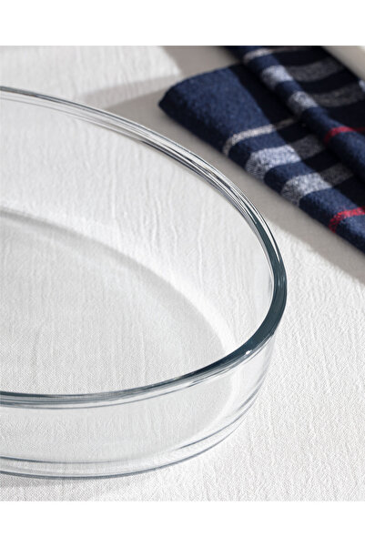 Madame Coco Cholet Small Size Oval Borosilicate Glass Baking Tray